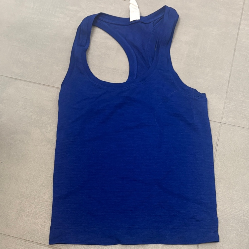 Lululemon swiftly tank - blue size 0